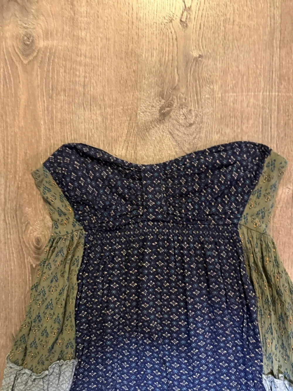 Free People Across The Sea Strapless Floral Tunic Top/mini dress - Picture 9 of 13